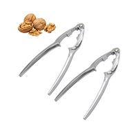 Zehan Zitong Cascanueces, 2 Piezas Cascanueces De Nueces，Alicate para Nuez, para Mariscos Concha Langosta Cangrejo Avellana Nuez