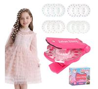 Zehan Zitong Hair Bedazzler Kit,máquina de Pelo de Diamante,con 180 Gemas,Accesorios Pelo Niña Herramientas de Peinado,Hair con Grapadora Diamond,para Niña Regalo de Cumpleaños y Navidad (B)
