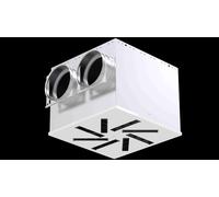 Zehnder Caja de conexión ComfoCase de extracción de aire 2x DN110, con embellecedor en blanco - 990320861