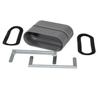 Zehnder - Unión plana de 51 - el tubo de ventilación