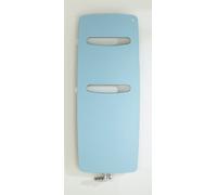 Zehnder vitalo Radiador de diseño VIT-150-060, 1500x590 mm, versión"cut", con conexión central, ZV200459B100000, Radiadores de baño: Blanco RAL 9016