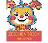 Zeichentrick Malbuch für Kinder - 19,05 x 23,5 cm: Zauberhafter Malspaß mit niedlichen Zeichentrickfiguren für kleine Künstler.