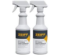 Zeiff Eliminador de manchas y olores de mascotas, eliminador de olores de mascotas para uso doméstico y profesional, limpiador enzimático de orina de mascotas para romper manchas difíciles, removedor