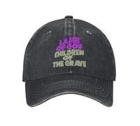 ZEIGDCYOV De God Children of The Grave x Black Volver al Sol Diseño de Gorras de Béisbol Caza Camping Gorras de béisbol