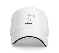 ZEIGDCYOV go RVV Duck Skate Gorra de béisbol Gorra de Playa Gorra de Playa Sombrero de Espalda Sombrero de botón Chica Gorra Hombre