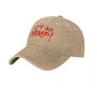 ZEIGDCYOV Let's GO by Shannon Briggs Gorra de béisbol Gorra de Sol Anime Gorras de Espuma para Hombres Gorras de Sombrero Hombre Mujer