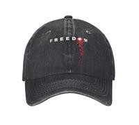 ZEIGDCYOV Libertad Justicia para Charlie Kirk Hombres Gorra de béisbol Femenina Derechos Humanos Gorras de algodón desgastadas Gorra de Exterior Sombrero Suave de Resorte