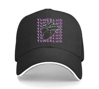 ZEIGDCYOV YUNGBLUD Heart Repeat Audaz Artista Musical Marca Cultura Pop Arte Impreso Sándwich Gorra de béisbol
