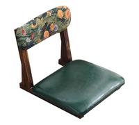 Zeihyeurus Silla Tatami con Respaldo,Silla De Suelo con CóModo CojíN De Asiento,Silla De Piso De MeditacióN,Se Adapta A La Curva De La Espalda,para Ventanales,Salas De Estar Y Dormitorios