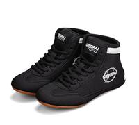 Zeihyeurus Zapatos Boxeo Juveniles,Zapatos De Lucha Deportivos Ligeros,Botas De Lucha para Hombre,Resistente Al Desgaste,Estabilidad,Casual CóModo,con Alto Apoyo,para Deportes De Combate,Wrestling
