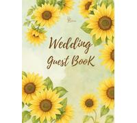 Zeilina's Modern & Interactive Wedding Guest Book Alternative: Perfect Bridal Shower & Wedding Gift | A Fun Memory Book with Fill-in-the-Blank ... 45 Guest & Couple Entries | Sunflower & fall