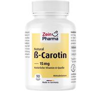 ZeinPharma Betacarotina Natural 15mg Complemento Alimenticio Efecto Antioxidante 90 caps.