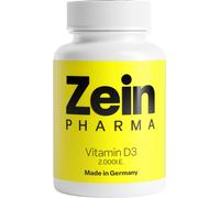ZeinPharma Suplemento alimenticio con vitamina D3, 2000 UI, para el sistema inmunitario 90 caps.