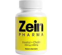 ZeinPharma Suplemento alimenticio para la salud del hígado con colina e inositol (450 mg) 60 caps.