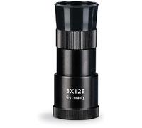 ZEISS Conquest Monocular Mono 3x12mm con Lentes T*, Negro (522012-0000-000) | Claridad en todas las condiciones climáticas para observación de aves, caza, turismo