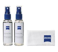 Zeiss Spray de limpieza (2×60 ml), paño de microfibra (18×18 cm), 2 soluciones de limpieza para lentes
