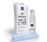 Zeiss Kit Anti-Buée Tissu Microfibre + Spray 15ml