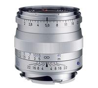 Carl Zeiss C-Sonnar T* ZM - Objetivo para Montura Leica M (50 mm/F 2,0), Color Plateado