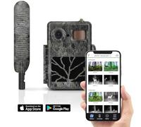 Zeiss Secacam 7 | Cámara de Caza Profesional 4G con Detección de Movimiento, Tarjeta SIM, Tránsmision a App Móvil en Tiempo Real y Reconocimiento IA - Cámara Camuflada 12MP Resistente a la Intemperie