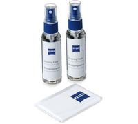 Zeiss Spray de limpieza (2×60 ml), paño de microfibra (18×18 cm), 2 soluciones de limpieza para lentes