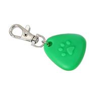 Zeiwohndc Colgante triangular de silicona brillante para perro nocturno con triángulo de batería larga