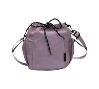 Zeiwohndc Elegante bolsa cruzada redonda práctica de nailon con diseño de bolsa de hombro para uso diario 2025 práctica bolsa de hombro de nailon, Purple, One Size