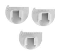 Zeiwohndc Juego de 3 plantillas de costura para principiantes y profesionales, plantilla de costura para principiantes y profesionales