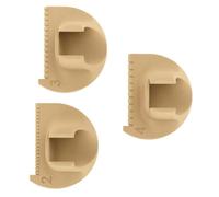 Zeiwohndc Juego de 3 plantillas de costura para principiantes y profesionales, plantilla de costura para principiantes y profesionales