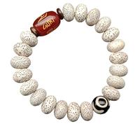 Zeiwohndc Mano Star Moons Bead cómodo cadena de mano accesorios de joyería para entusiastas del yoga Mindfulness Star Moons, talla única, como se describe