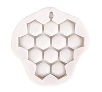 Zeiwohndc Moldes de silicona con forma de panal de abeja para chocolate, accesorios para hornear mousse, para amantes de la repostería, moldes de silicona para fondant