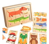 Zeiwohndc Número Forma Memoria Madera Juego Coincidente Juego Juego para Niños para Niños Tempranos Aprendizaje Matemáticas Y Práctica Pensamiento Lógico