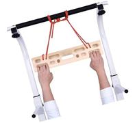 Zeiwohndc Tabla de entrenamiento de madera para diapasón, tablas de escalada hechas a mano para principiantes y escaladores avanzados, caja de regalo, equipo de entrenamiento de escalada