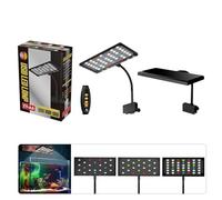 Zeiwohndc Tanques de peces regulables, luz LED, temporizador alimentado por USB, función de memoria, ahorro de energía, tanques de peces, luz LED para acuarios con adaptador