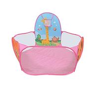 Zeiwohndc Tienda Bola Pelota Plegable para Niños con Casa Portátil Baloncesto Playhouse para Juego Activo E Imaginación