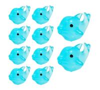 Zeizafa 10 Lotes De Decoraciones Luminiscentes para Tanques Peces Acuarios Artificiales Decoración Hogar Y La Oficina Decoración Segura