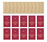 Zeizafa 10Pcs 2025 Spring Festival Card with Envelope 2025 Year of The Snake Greeting Card for Men Women Spring Festival Supply Cartoon Cards