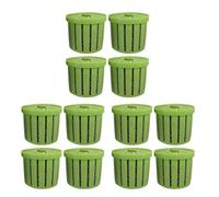 Zeizafa 16 Piezas De Cesta De Plantación Hidropónica Contenedor De Hierba para Plantas De Agua Vasos Hidropónicos para Aficionados Y Peceras Profesionales Cesta De Decoración