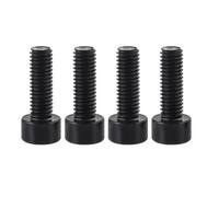 Zeizafa 4pack Light Weight Water Bottles Cage Screws Bike Fastening Screw Cycling Accessories Durability Water Bottles Screws