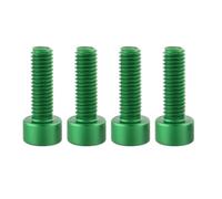 Zeizafa 4pack Light Weight Water Bottles Cage Screws Bike Fastening Screw Cycling Accessories Durability Water Bottles Screws
