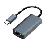 Zeizafa 5Gbps Wireds Internet Networking Card Adapter USB C to RJ45 Compliant with IEEE802.3bz Standard Aluminum Alloy USB C Adapter