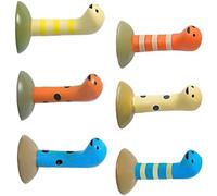 Zeizafa 6 Piezas Coloridas Figuras De Anguila Accesorios De Adorno para Pecera Decoraciones Creativas De Escena Subacuática para Entusiastas del Acuario Decoraciones De Escena De Agua De Escritorio