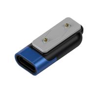 Zeizafa Adaptador De Carga Magnético Conector Convertidor Cabezal para Reloj Band 9/8/7/6 con Puerto USB Tipo C Que Permite Un Conector De Carga Seguro Y Conveniente