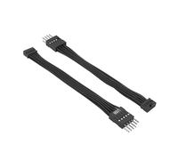 Zeizafa Adaptador USB De Amplia Compatibilidad De 9 Pines a 10 Pines para Placas Base De PC para Organizadores De PC
