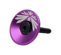 Zeizafa Auriculares para bicicleta Tapones Superiores Cubierta Tubo Horquilla De Bicicleta De Aleación Aluminio Cubiertas Horquilla Para Bicicleta De Montaña Con Tornillo Accesorios De Ciclismo Fácil