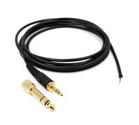 Zeizafa Cable de repuesto para M20X M30X AD500X A550Z AD900X DT440 DT770 DT880 DT990 MDR-7506 6,5 mm Cable Headsets Wire Connector Headphone Replacement Wire