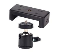 Zeizafa Clip del Sostenedor De Los Trípodes Teléfono con Soporte La Abrazadera Ajustable Rotación Soporte Fría para Abrazadera