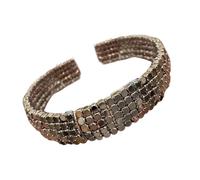 Zeizafa Colección De Pulseras Abiertas Plata para Mujer con Diseños Banda Ancha para Estilos Modernos Y Accesorios Sin Esfuerzo Diseño Elegante