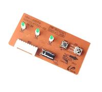 Zeizafa Conjunto de panel de control del receptor ABS con estabilidad de indicación reforzada para sistemas HVAC y placa receptora de acondicionamiento