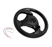 Zeizafa Dirección De Automóvil Ergonómica De 320mm Marco De Aluminio Permanente Rugosa Modelo De Global Ajuste No Deslizante Cubierta De Dirección