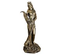 Zeizafa Escultura Artística Griega De La Dama De La Riqueza Que Trae Buena Suerte Resina Ornamento para Decoración De Escritorio Estatua De La Diosa De La Riqueza Griega